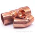 Plomería de accesorios de tubería de cobre
